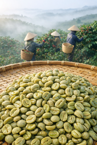 [DHPONE] Granos de Café Verde 100% Arábica de Alta Calidad, Cosecha Nueva Natural 25-26, Totalmente Lavados, Grado 1, Bolsa de 60 kg, de Vietnam - Product Image 6