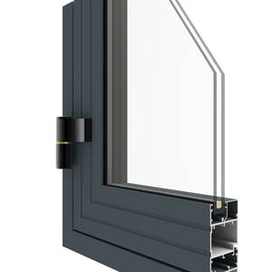 Système de portes coulissantes et battantes XF55 6063 T5, design hybride gain de place, profilés en aluminium de haute qualité, conçu pour les villas modernes - Product Image 6