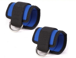 Sangles de cheville OEM pour machines à câbles – Manchettes de gym respirantes et réglables en néoprène et élasthanne avec effet chauffant pour équipement de fitness - Product Image 6