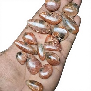Natural Orange Sunstone Mix Shape Cabochon Polished Loose Gemstone Sunstone Wholesale Lot for Jewelry or Gift to Her Sunstone - Product Image 1
