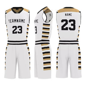 Uniforme de Baloncesto Unisex de Alta Calidad, Nuevo Diseño OEM, Jersey sin Mangas Estampado, 100% Poliéster, Secado Rápido, Transpirable, Tallas Grandes - Product Image 5