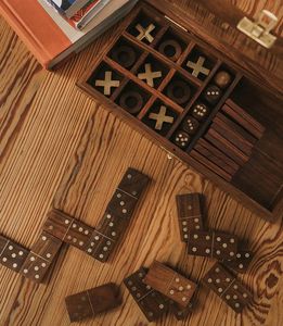 Craft Emporium Exports Traditional Eco-Friendly Wooden Indoor Gaming Accessories Handcrafted Multi-Piece <b>Set</b> for Living Room - Product Image 4
