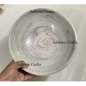 Latest Design Resin Serving <b>Bowls</b> Durable And Efficient Catering <b>Bowls</b> Tabletop Resin Salad <b>Bowls</b> Unique Swirl Resin <b>Fruit</b> <b>Bowls</b> - Product Image 1