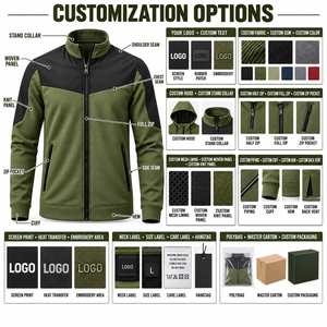 Chaqueta Deportiva con Cuello Alto, Paneles en Contraste, Tejido Doble de Poliéster, Chaqueta de Alto Rendimiento, Logotipo Personalizado, Ropa Deportiva para Equipos, Proveedor OEM - Product Image 3