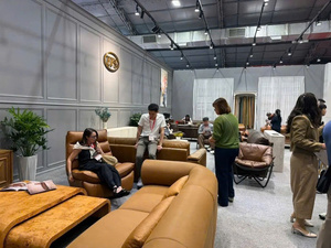 Modern Luxury Real Leather Sectional <b>Sofa</b> 3 Piece Modular Couch with Ottoman for Living Room Furniture - Product Image 6