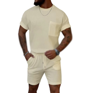 <b>Men's</b> high quality cotton shorts set Summer breathable jogging shorts Cotton sweat shorts for <b>men</b> - Product Image 3