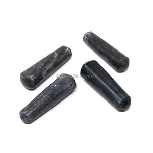 Artesanía de piedra semipreciosa, Varita de masaje de larvikita, puntos de curación de piedras preciosas, obelisco de cristal para masaje - Product Image 1