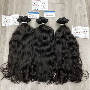 Extensiones de Cabello Ondulado Natural de Lujo de Alta Calidad, Sin Procesar, Doble Trama, Sin Enredos, Listas para Enviar, Precio de Fábrica - Product Image 3
