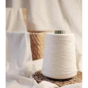 Venta caliente hilo de algodón peinado con materia prima hilado abierto 100% algodón 30s/1 hilo de algodón peinado para tejer - Product Image 1