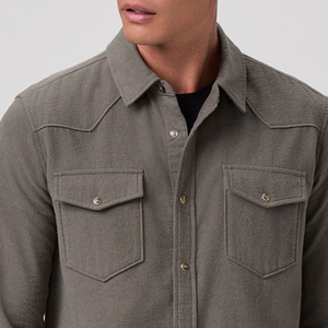 Elegant Full Sleeve Stylish Top Design With Logo Casual Wear Tee Shirt Casual Office Wear With Turn <b>Down</b> Collar Button Closure - Product Image 2