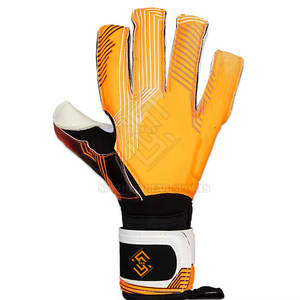 Advanced <b>Grip</b> <b>Control</b> Technology Latex Non-Slip Hook & Loop Closure Professional Goalkeeper Gloves for Training and Match Play - Product Image 2