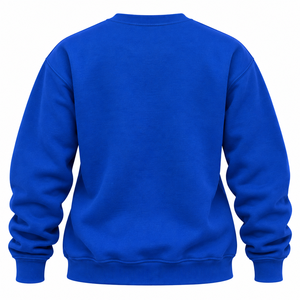 Sudadera de Cuello Redondo Azul Rey Sigma Gamma Rho con Letras Amarillas, Diseño Inspirado en la Universidad, Manga Larga, Ropa Casual de Hermandad - Product Image 4