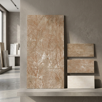 Fluide Gold 2 x4ft Porzellan 60x120cm Keramik fliesen glasierter Marmor Designer