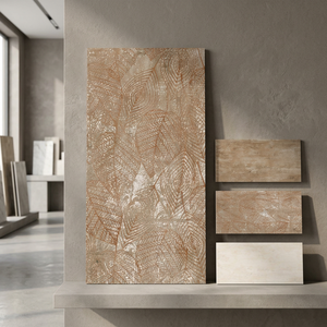 Fluide พอร์ซเลน2x4ft ทอง60x120cm กระเบื้องเคลือบหินอ่อนนักออกแบบ - Product Image 6