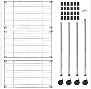 Étagère de rangement compacte à 3 niveaux en fer pour cuisine, OEM/ODM - Product Image 4