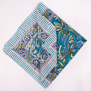 Pañuelo Bandana de Algodón Hecho a Mano con Estampado Multicolor, Estilo Lujoso, Ecológico, Transpirable, Elástico, Estilo Bohemio, para el Cuello, para las Cuatro Estaciones - Product Image 3