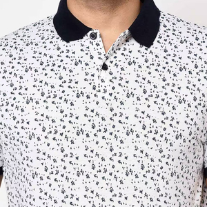 เสื้อโปโลสั่งทำพิเศษ แบบพับปก ปักลายสีพื้น ทรงเข้ารูป แขนสั้น สำหรับผู้ชาย - Product Image 5