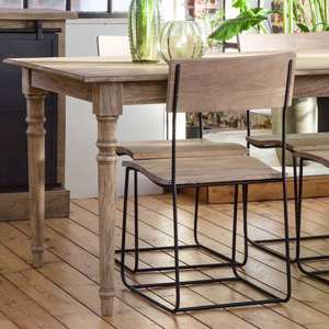 Table à manger en bois de manguier Vandana Solace Vista - Product Image 6