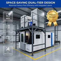 Cortadora Láser de Alta Potencia de 12KW Serie PM, Diseño Completamente Cerrado con Plataforma de Intercambio para Uso Industrial