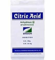 Ácido Cítrico Anhidro (CAA) Grado Industrial y Alimentario, 99.5% de Pureza, Polvo Blanco, Acidificación y Conservación, 25 kg/bolsa, CAS 77-92-9 - Product Image 4