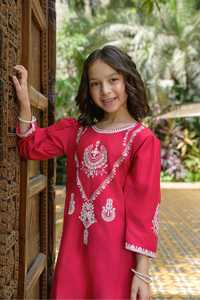 Pakistani Comfortable Women Cotton / Lawn Suits in Reasonable Price Casual Womens Dresses <b>Kids</b> Pakistani Cotton / Lawn Suits - Product Image 6