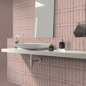 Carrelage en porcelaine texturé sculpté design 300x300, revêtement mural luxueux émaillé pour la décoration intérieure des hôtels et des propriétés commerciales - Product Image 1