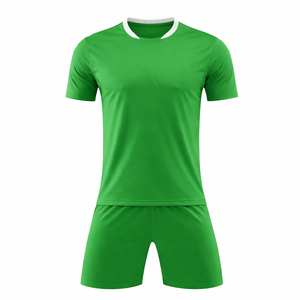 ชุดฟุตบอลแบบกำหนดเอง OEM ระบายอากาศได้ดี ทนทาน สีไม่ซีดจาง ชุดทีมแบบซับลิเมชั่น ดูดซับความชื้น ไซส์ใหญ่พิเศษ 100% - Product Image 1