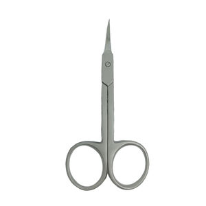 Ciseaux à ongles allemands en acier inoxydable avec lames courbées et affûtées pour manucure, soin des cuticules et nail art - Product Image 1