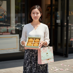 Custom Printing Personalized <b>Box</b> Mid Autumn Festival Mooncake Packaging <b>Box</b> for Bakery and Gift Presentation - Product Image 3