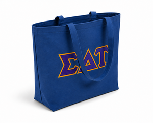 Bolsas de Lona con Letras Griegas para Hermandades, Personalizadas con Cierre de Cremallera, Opciones de Tamaño y Color Personalizadas para Mujeres y Niñas, Venta al Por Mayor - Product Image 4