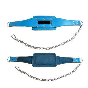 Custom Logo Pull-Ups Training Weightlifting Dip <b>Belts</b> With <b>Chain</b> Gym Workout Dip <b>Belt</b> Weighted Dips Bodybuilding Gym <b>Belts</b> - Product Image 3