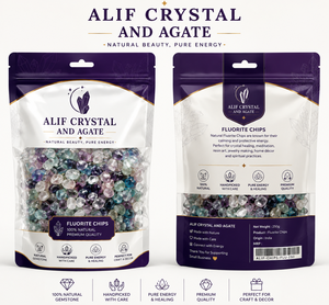 Meilleure Qualité, Vente Chaude : Copeaux de Cristal de Fluorite Naturelle Faits à la Main, Forme Irrégulière, Pierre de Cristal Brute, Agate – Commande en Gros du Gujarat - Product Image 5