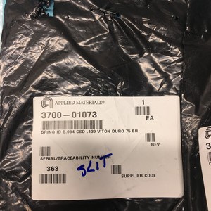 AMAT 3700-01073 ORING ID 5.984 CSD .139 V DURO 75 - Equipo y Piezas de Semiconductores de Confianza de Marca Global - Product Image 4