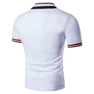 เสื้อยืดผู้ชายแบบสั่งทำพิเศษ ระบายอากาศได้ดี สวมใส่สบาย แขนสั้น สีพื้น ผ้าแคนวาส 100% ผ้าฝ้าย บริการ OEM พร้อมสกรีนโลโก้ด้านหน้า รับผลิตจำนวนมาก - Product Image 2