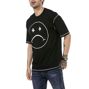 Men's Oversized T-Shirts with Customizable Compression Feature Plain Blank <b>Design</b> OEM Services Available - Product Image 4