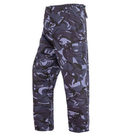 Veste tactique camouflage à rayures bleues Ghana Tiger Strip, uniforme tactique de fabrication industrielle