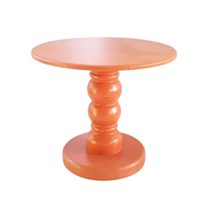 Plato de pastel con pedestal de laca MDF, soporte redondo para exhibir pasteles, vajilla para servir pasteles y aperitivos, vajilla al por mayor de Vietnam - Product Image 2