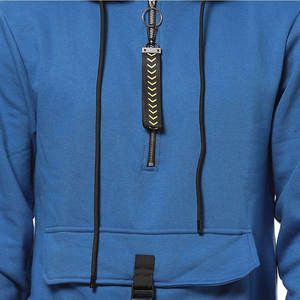 Nouveau style – Sweat à capuche homme uni, coupe oversize, en coton mélangé, respirant, look classique, prix abordable - Product Image 2