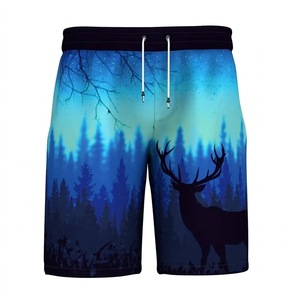 Custom Tropical <b>Leaf</b> Print Muay Thai Shorts Professional MMA Training Trunks with Sublimated Floral Design - Product Image 1