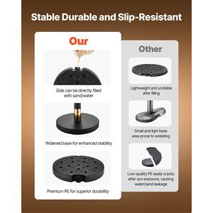 Juego de Barreras de Control de Multitudes de Acero Inoxidable Resistente - 4 Postes Separadores y 2 Cuerdas de Terciopelo Negro para Restaurantes y Hoteles - Product Image 3