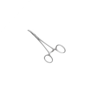 Mosquito # Pinza Hemostática Quirúrgica Curva Halstead de 4.75 Pulgadas, de Acero Inoxidable, con Bloqueo y Sujeción, Instrumento Médico - Product Image 2