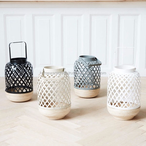 <b>Cheap</b> Wholesale Rustic Durable Bamboo <b>Candle</b> Holders High Quality Sustainable Lanterns for Home Decoration - Product Image 3