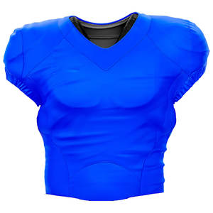 Maillot d'entraînement de football américain haut de gamme, 100 % polyester, personnalisé avec numéro et motif imprimés – Meilleures ventes - Product Image 4