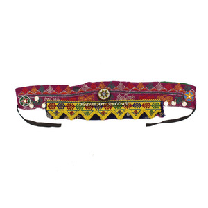 Vintage Real Handmade <b>Beaded</b> Metal Belt Afghani Traditional Belly Dance Waist Belt Old Banjara Kuchi Tribal BB012A - Product Image 1