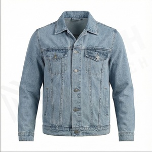 Veste en jean personnalisée de qualité supérieure pour hommes Style Hip Hop Respirant Séchage rapide Hiver Logo avant - Product Image 2