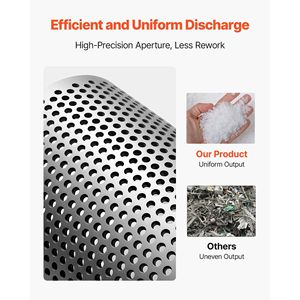 Rete in Acciaio ad Alta Precisione 0,236 Pollici/6 mm per Trituratori, Durevole e Compatibile con i Schermi - Product Image 4