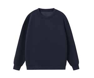 เสื้อสเวตเชิ้ตคอกลมไซส์ใหญ่พิเศษ ทรงโอเวอร์ไซส์ ผ้าฟลีซหนานุ่ม ใส่สบาย ทรงหลวม ไหล่ตก สไตล์ลำลอง สตรีทแวร์ - Product Image 3