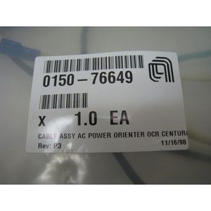 NOUVEAU Câble AMAT 0150-76649, alimentation CA, Orienter - Équipements et pièces semi-conducteurs d'occasion de qualité supérieure à l'échelle mondiale - Product Image 1