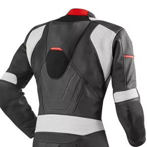 RENBY Motorbike Racing <b>Suit</b> <b>Leather</b> Windproof Full Sleeve Motorcross Protection Summer Winter Breathable Durable Custom Logo OEM - Product Image 4