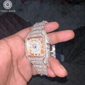 Charm_Jewels Luxury Stainless Steel Tonneau <b>Watch</b> 38mm Analog Luminous Unisex Fashion Quartz Movement - Product Image 3